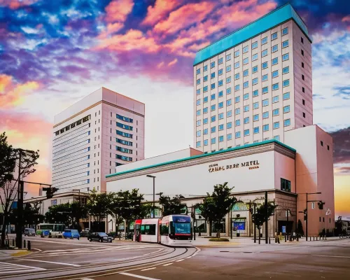 โรงแรมโอคส์ คาแนล พาร์ค โทยามะ โรงแรมใกล้สถานีเอ็ตจู-เอบาระ