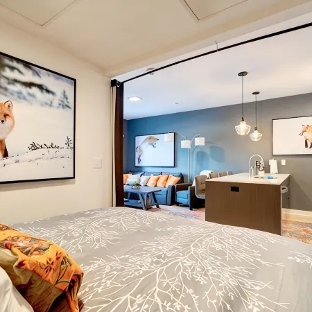 The Fox Den in Downtown Bozeman with Mountain Views, Large Private Deck