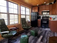 Hoot Owl Cabin - Lakefront 2-Loft Cabin with Stairs to the Shoreline! - 3-Star