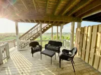 就要海灘絕美海景與海灣景觀、便捷海灘通道度假屋（寵物友好） - 陽台