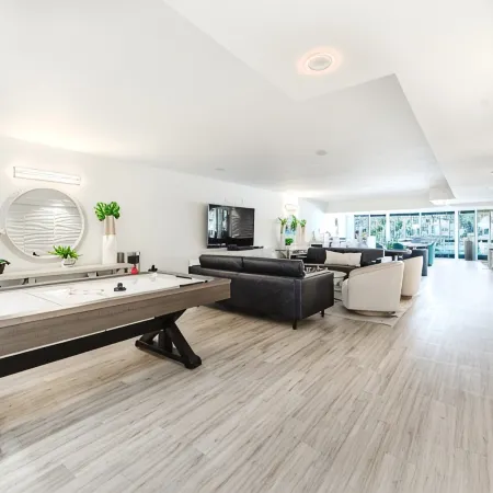 Waterfront Oasis 2BR/2BA with Pool, Gym, Balcony & Parking