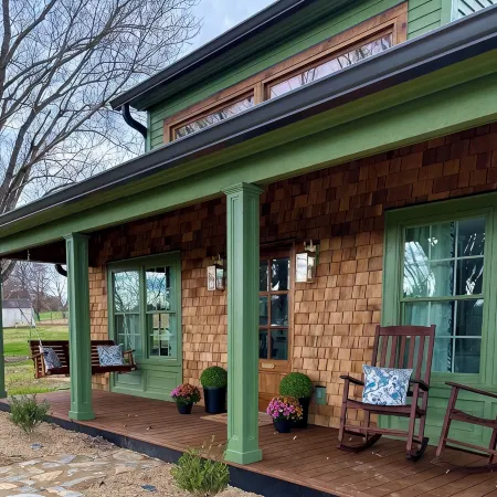 The Green Mountain-Newly Build Cabin with AC, WiFi in Greeneville-Family-Pets