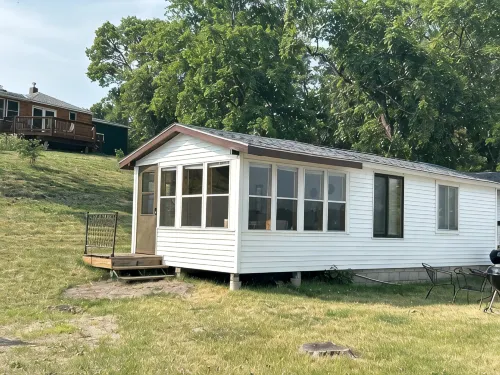 Lake Victoria, Yellow Cabin , Panoramic views overlooking the lake - Feriehus