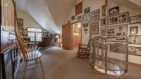 Replica firehouse with large game room, close to hiking and skiing