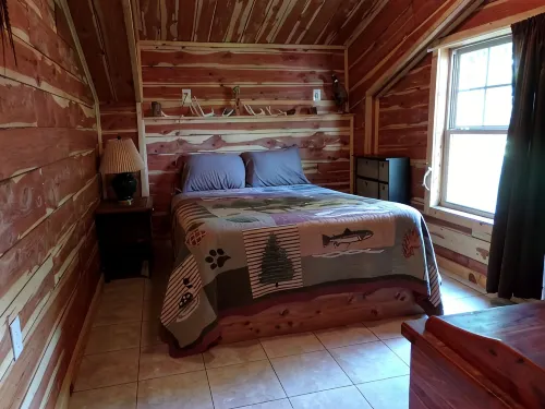 Cedar Cabin located on a working Buffalo Farm near the Buffalo National River - Hytter