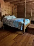 Cabin by the Bay A Unique Authentic Log Cabin by the Beach with Fenced Yard - 3-Star