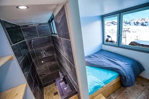 Apartement in the center of Tignes The LAC, at the foot of the slopes, 6 / 8p