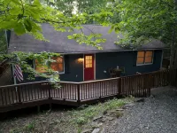 Treetops Cottage, wrap around deck, Wi-Fi, pet friendly, close to Lake Lure. - Homestays