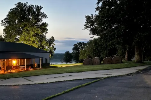 A spacious finely-appointed luxury hideaway, nestled in the Ozark Mountains.