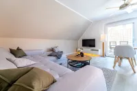 Fewo am Schwanenteich mit Dachterrasse
