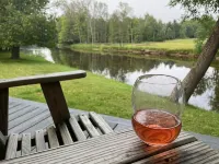Pet-Friendly Riverfront Cabin on 5 Acres with Fast Wi-Fi in Central U.P..