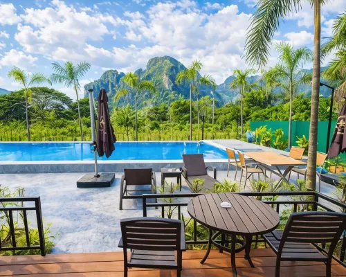 Nature Resort Vangvieng Hotels near Green Discovery