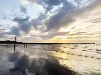 Cosy Bungalow Near the Beach - Parkplatz