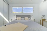 Modern villa with heated swimming pool and breathtaking view