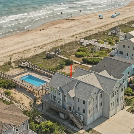 Sea Glass A- Upscale Beachfront Retreat & Pool