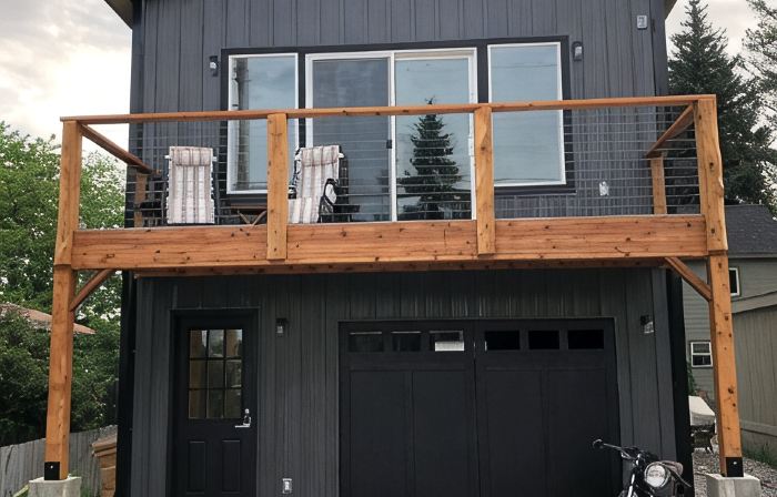 Newly Built 1-bedroom house w/ deck, W/D, full kitchen, WiFi in SANDPOINT