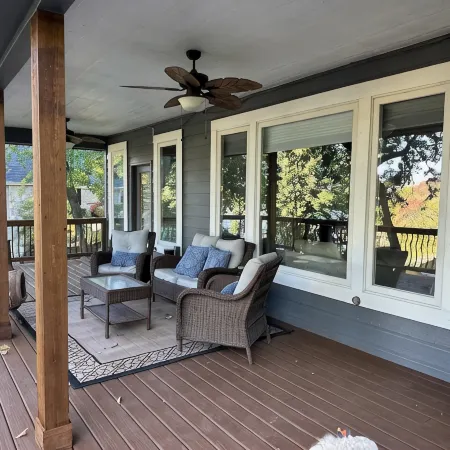5-Bedrooms on the water! 2 Kitchens, Hot Tub, and Theatre!