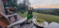 Private Stunning Mtn Views LogCabin Jetted Tub EV Charger Wifi 15 Min-Lake James - Chalets