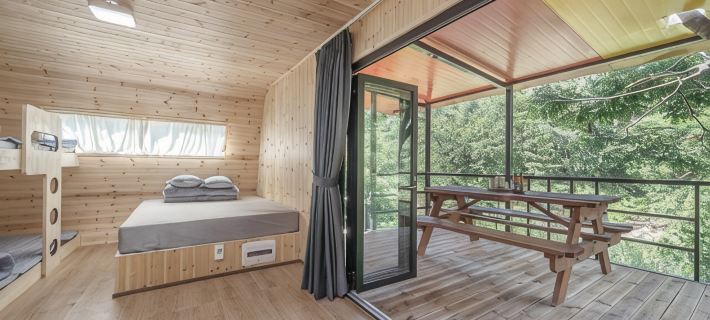 Gapyeong Chaeum Karavan Glamping Campground Hotels in Gapyeong-gun