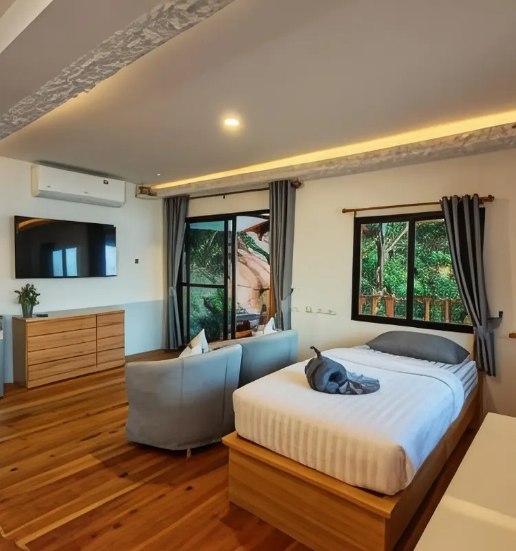 ห้องสแตนดาร์ดสำหรับสามท่าน
