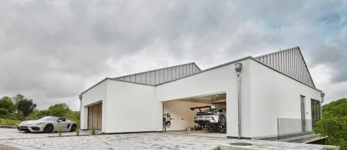 Racers Lodge "nordschleife" mit Hebebühne und Doppelgarage, Nähe Nürburgring