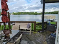 Newly renovated 3 bedroom lakefront home on all-sports Crooked Lake!
