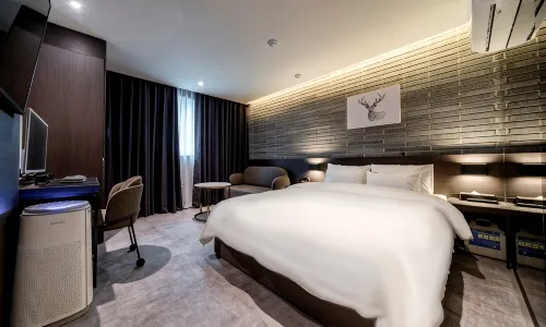 Urban Brown Hotel Chungju City Hall - parking