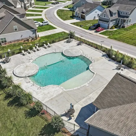 Tim's Ford Lake house in Twin Creeks.  Pool, Lake Balcony, Firepit, Hot Tub