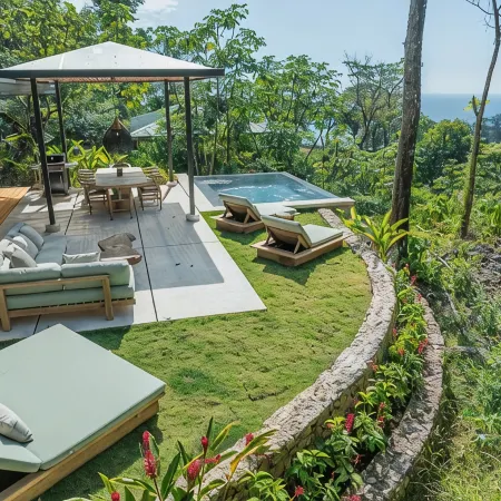Villa Koa: Luxe Hillside Escape with Ocean Views