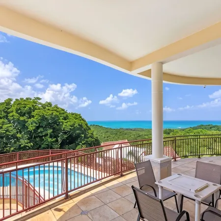 One of Puerto Rico’s Most Stunning 5 bedroom Oceanview Villas with Pool & Slide