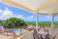 One of Puerto Rico’s Most Stunning 5 bedroom Oceanview Villas with  Pool & Slide - Uima-altaat