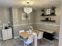 Newly Renovated Luxury 2-BD 2-BA house, AC, WiFi. Mins to NYC, EWR, Newark Distr - con encanto