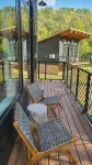 Two Bourbon Barrel Cabins