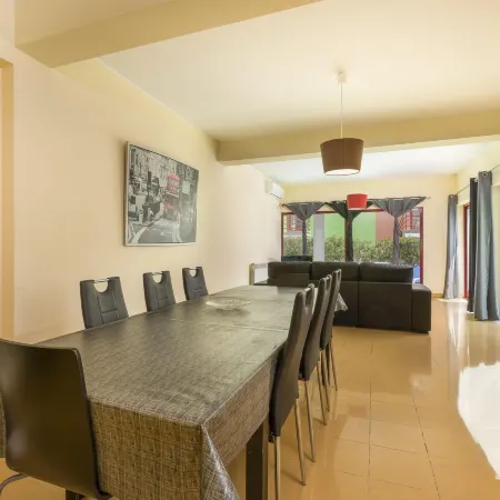 Villa with Private Pool, Garden, Terrace and Marina View