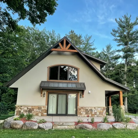 Gull Lake Prime East Side 2Bed/1Bath Guesthouse with Dock in Charming Nisswa