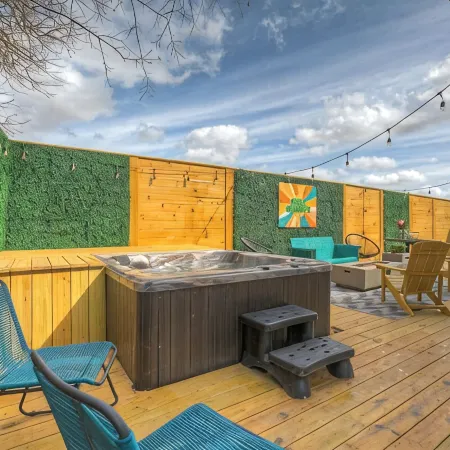 Luxury Modern Home with Hot Tub Deck & Firepit!