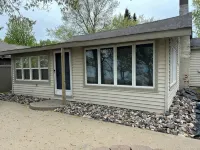 Contactless Check In -- Sand Point Private Lake/Beachfront Cottage - Beach