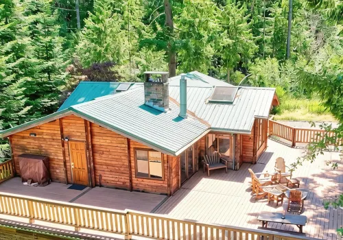 Lovely cedar log cabin in Greenwater minutes to Mount Rainier - 4-Sterne