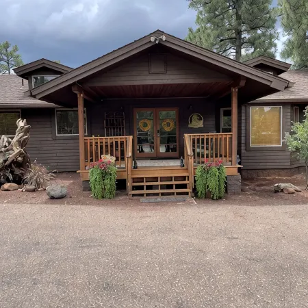 Cabin with horse boarding availability May thru October.