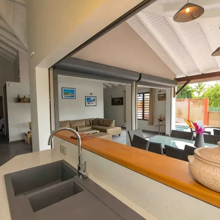 Treat yourself to a dream vacation at villa "Ciel de kaz