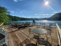 Lakefront on Norris. Spectacular Views! Tram to 1000+ sqft dock! 5 Wooded Acres. - 3-Star