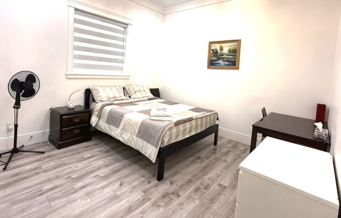 Surrey 101 queen bed ensuite own BR w AC