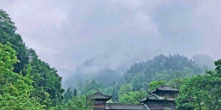 Pengzhou Longmen Mountain Earthquake Site Park