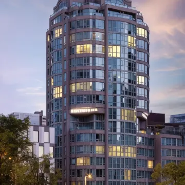 The Parker Hotel and Rooftop Hotels near Granville Island