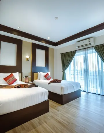 ห้องดีลักซ์ เตียงแฝด