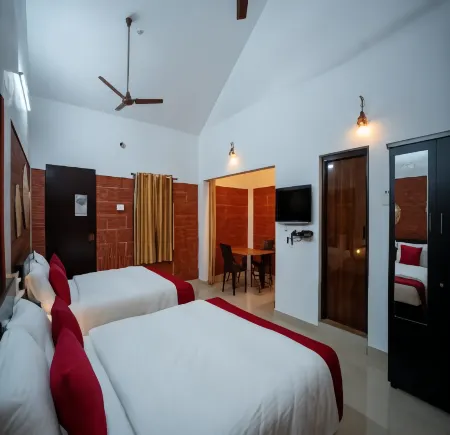 ClayNest Resorts Отели рядом с достопримечательностью «Courtallam Five Falls»