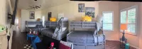 Lakefront Granbury Home, Sleeps 16, Hot Tub, Dock w/Lift, Jet Ski, & Fishing