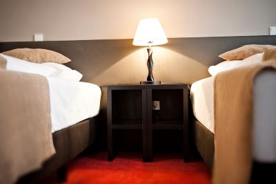 スーペリアツインルーム ザ コーナー ホテル フランクフルトの写真