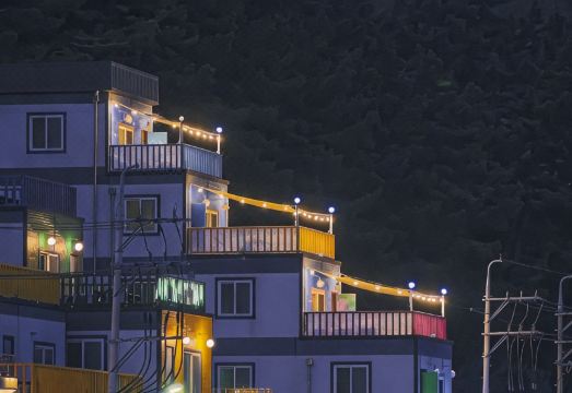 울릉도 펜션 전경