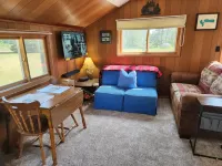 Cabin in Wooded Setting, Safe, Charming, Thumb Lake, Snowmobile, Icefish, Boyne